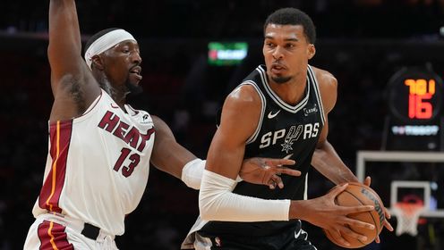 季前赛-文班10分5助5失误 韦尔29+12 鲍威尔18分 马刺灭热火